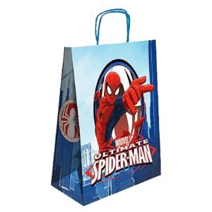 ΤΣΑΝΤΑ ΔΩΡΟΥ ΧΑΡΤΙΝΗ SPIDERMAN ΘΑΛΑΣΣΙ (40cm) 40x32x14cm Spiderman