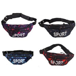 Τσαντάκι μέσης sport 3 zip 32x12x8cm 4teen4ty 401190