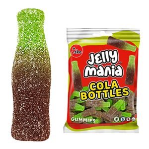 Ζελίνια jake cola bottles Σακ=100g Jake SA 8803136