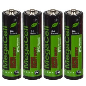 Μπαταρίες απλές μινιόν aa *  MegaCell MC-R6-4S