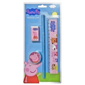 Σχολικό σετ με χάρακα peppa pig 23x11cm Peppa 3042-9515