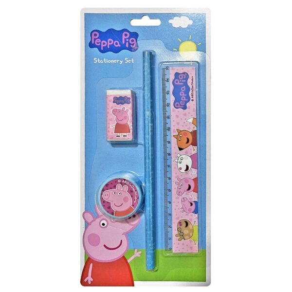 Σχολικό σετ με χάρακα peppa pig 23x11cm Peppa 3042-9515