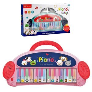 Piano funny animal sounds 35x20x5cm ToyMarkt 96167