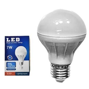 Λάμπα γλόμπος led e27 7w 230v θερμός φωτισμός 180o  Homie 108170